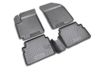 

Mats in the interior Chevrolet Aveo 2004-2012, 4 PCs. (Polyurethane, gray) element art. Nlc.08.06.211k