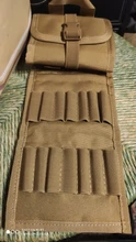 Porta cartuchos para pistola de mano plegable, 14 carcasas para Rifle, porta cartuchos, funda para munición para Rifle de caza
