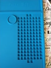 Almohadilla de reparación aislante resistente al calor, estación de soldadura de silicona, almohadilla de trabajo, plataforma de escritorio para Estación de soldadura BGA