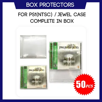 

Box Protector For PS1 NTSC Jewel Case CIB Complete In Box Game Custom Clear Plastic Case 50 Pcs