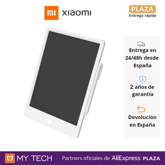 Mi Pizarra digital LCD de Xiaomi, Writing Tablet, 13.5, botón borrado fácil, lápiz óptico, gran batería