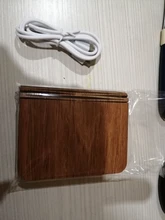 Table-Lamp Desk Led-Book Night-Light Wooden Magnetic Home-Decoration Foldable Creative