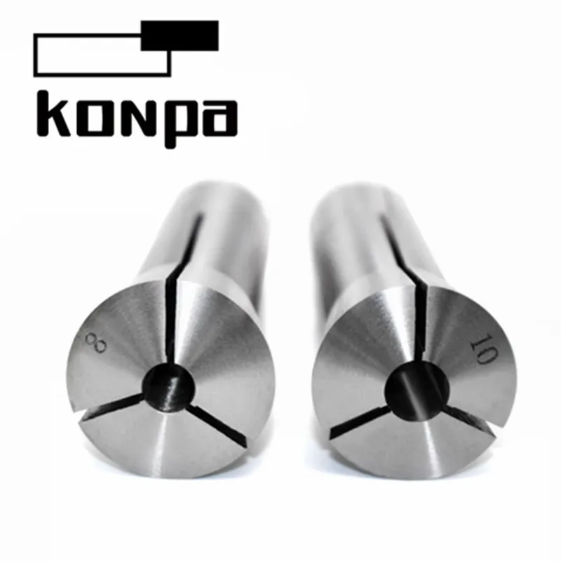 

2pcs R8 Milling cutter collet chuck with inner hole 3mm -25mm M12 7/16 milling cutter spring chuck machine fitting tool