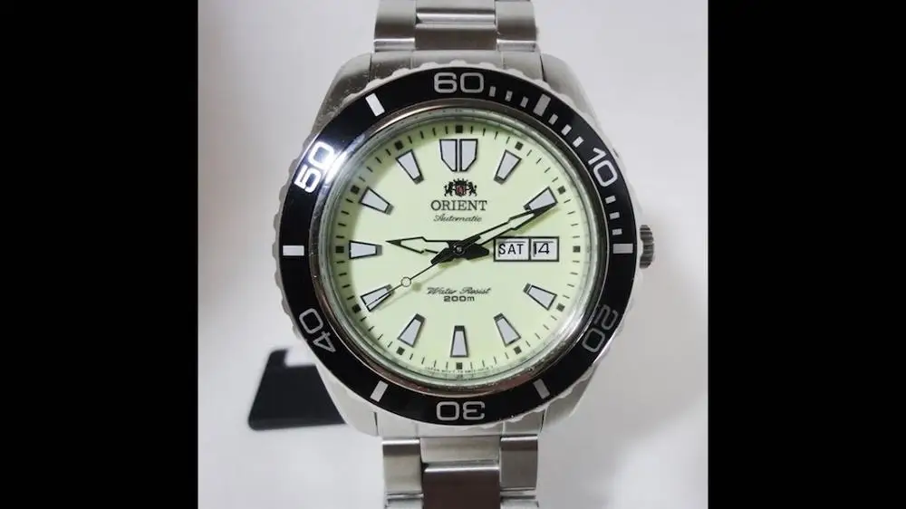 Orient Mako XL lumibrite orient automatic men's watch * FEM75005R \
