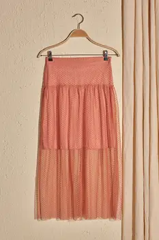 

Trendyol Gauze Knitted Skirt TWOSS20ET0537