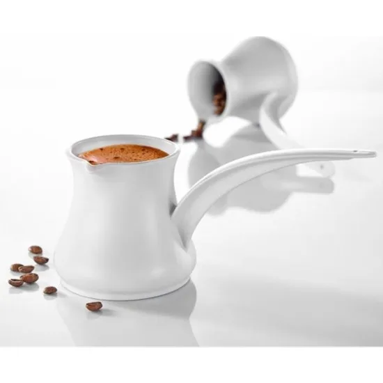 Kütahya Természetes Porcelán 2 Darab Török ​​Kávéfőző - Image 2