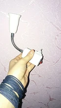Adapter-Socket Light-Lamp Bulb Wall-Base-Holder Eu-Us-Plug Silver Flexible E27 Extend-Extension-Converter