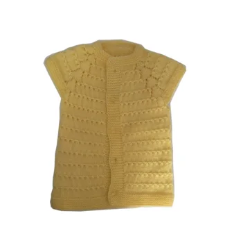 

Pafuli Hand-Knitted Vest Yellow (0-12 months)
