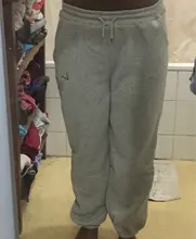 Joggers informales de lana para mujer, pantalones de chándal holgados de cintura alta, Hip-Hop, para correr, trotar, ropa de calle, 2020