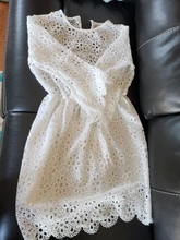 Ropa a juego para madre e hija, vestido de encaje Floral, minivestido de fiesta para niña bebé, 1 ud.