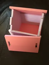 Hamster House Cage Wood Bed Small Animal Pet Guinea Pig Squirrel Gerbil Nest Toy