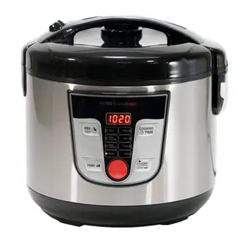 

Kitchen robot Multifunction, Programmable 24 H. Capacity 5L. 8 Menus 8 Programs. Screen and Cookbook (Black)