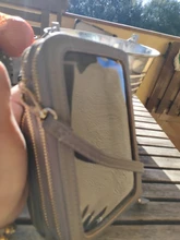 Bandoleras de piel sintética para mujer, de gran capacidad bolso cruzado, multifuncional, para teléfono