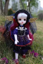 Muñeca de Hada de los sueños 1/6, maquillaje bonito, 28cm, muñecas articuladas con bolas, incluyendo ropa, zapatos, Estilo Princesa, muñecas bricolaje juguete BJD, regalos para niñas