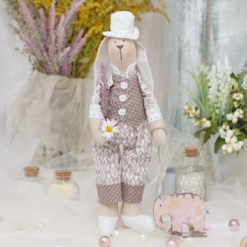 

Set for sewing textile doll HappyMade Ш121 "Bunny Pablo"