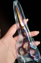 FnLune-Tijeras profesionales de peluquería de 6,0 pulgadas, cizalla delgada, cizallas planas, Salón estilista