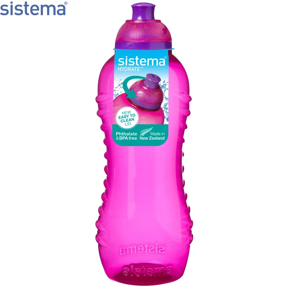 Бутылка для воды Sistema &quotHydrate&quot 460мл розовая 785NW|Бутылки воды| |