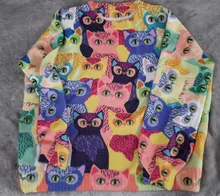 Sweater Pullover Embroidery Animal Knitting Harajuku Fluffy Cartoon Women Kawaii Warm