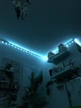 Tira de Luces LED de 5V, lámpara de luz de fondo Flexible USB 5050 RGB, cinta de diodos, teléfono, Bluetooth, aplicación de fondo para habitación, 1-30M