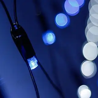 

024689 led string light ard-netlight-classic-2000x1500-black-288led white/blue (230V, 18W)-1 pc Arlight