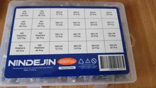 Ninejin-Juego de tornillos de cabeza hexagonal, 880 uds, M2, M3, M4, M5, acero inoxidable, hexagonal, cabezal redondo plano, surtido de Kit de tornillos