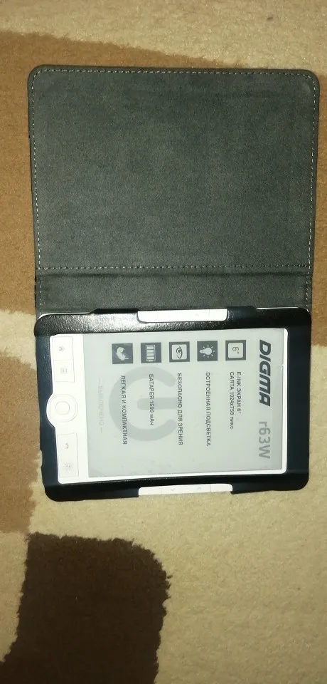Отзыв о товаре Кожаный чехол для электронной книги для digma e630 e631 e632, чехол для digma e624 e626 e627 e629, Карманный чехол от пользователя Y***a
