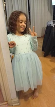 Kids Autumn Winter Dresses for Girls Star Sequins Princess Dress Girls Long Sleeve Party