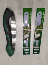 LAOA-Sierra plegable portátil 7T/12T, herramienta de jardinería, poda de 250mm, herramienta de jardinería, herramienta de caza