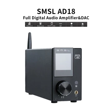 

SMSL AD18 HI FI USB DAC Bluetooth 4.2 Amplifier Audio Digital Stereo Power Amplifier 80W Amp with Remote Control