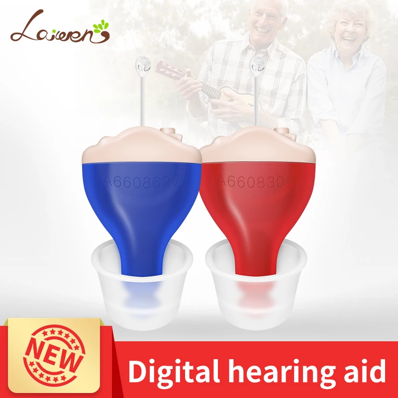 

Digital Hearing aid in the Ear Intelligent Audifono Programmable Sound Amplifier Care Ear for Elderly Free Shipping Dropshipping