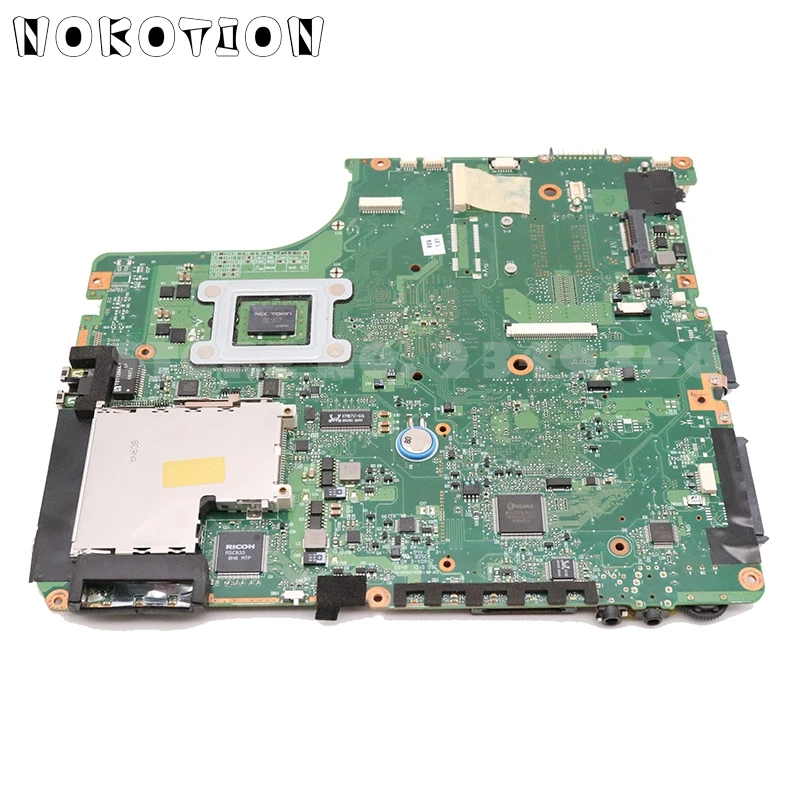 NOKOTION для TOSHIBA salellite A300 A305 материнская плата для ноутбука V000126550 6050A2169901 основная плата GM45 DDR2 Бесплатный процессор