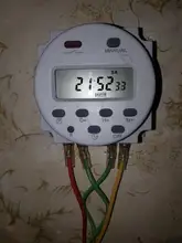 Timer-Switch Weekly-Programmer 220v-Time-Relay Digital Countdown CN101A Light-Fan Microcomputer