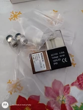 2V025-08 normalmente cerrado 12V 12V 24V 220V 1/4 BSP 2 2 posición de válvula solenoide de aire 2V025-08 Válvula de Control neumática