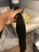 La UNICE cabello 30 pulgadas brasileño de hueso recto pelo mechones 100% mechones de cabello humano postizo mechones del pelo recto de la Virgen extensión 1/3/4 Uds