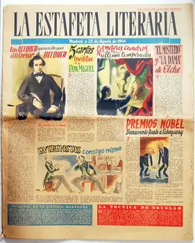 

The Estafeta Literary N ° 11. Madrid, 25 August 1944