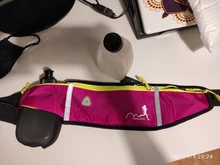 Riñonera profesional para correr al aire libre, bolso antirrobo para teléfono, cinturón para correr, resistente al agua, para hombre y mujer, para gimnasio, con botella de agua