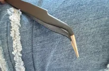 Tweezers Tools Sewing-Accessories Industrial-Anti-Static Straight Excellent-Quality Stainless-Steel