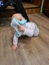 Lets Make-Baberos de silicona para niños, vajilla de alimentación de bebé recién nacido, alimentación de desayuno, 1 ud.