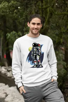 

Angemiel Wear Astronot Men Sweatshirts