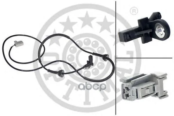 Датчик Abs Volvo S60 I/S80 I/V70 Ii/Xc70 Cross Country Зад.Лев. Optimal 06s231 Optimal арт. 06S231