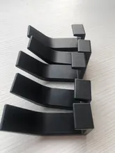 Double-Hook Kitchen-Accessories Bathroom Clothes Bedroom Black White For Livingroom 5PCS