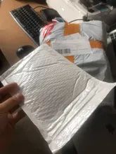 Bolsas de sobre con autosellado para mensajería, sobres acolchados de espuma de polivinilo, impermeables, 20x24cm, 50 unids/lote