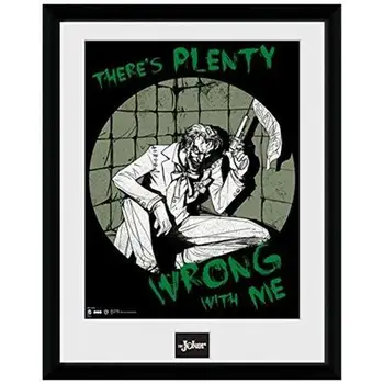 

Comic Joker Plenty Wrong (printing frame 30x40 Cm)Batman15.62
