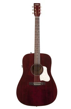 

045594 Americana Tennesse red acoustic guitar, Art & Lutherie