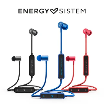 

Energy Sistem Earphones BT Urban 2(Bluetooth, Magnetic Switch, In Ear, Control Talk, extended Battery) red, blue, black