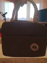 1 Uds fresco refrigerado bolsas de Nylon impermeable portátil cremallera térmica Oxford bolsos para la comida para mujer conveniente bolsa de caja de almuerzo bolsas de comida