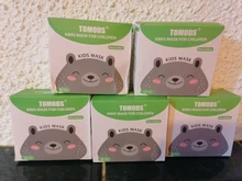 Mascarilla protectora KN95 de 5 capas con dibujos animados para niños y niñas, máscara de seguridad FFP3 para chico