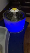 Fuente de agua para perros o gatos, dispensador eléctrico-automático, silencioso, y con luz LED, alimentador USB, capacidad 2,4 L