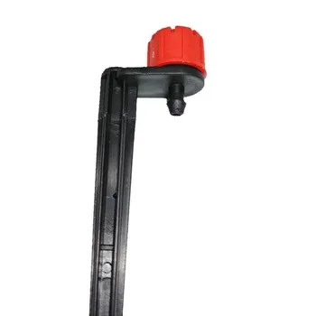 

Adjustable dripper with stake