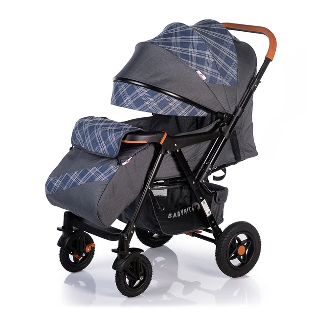 stroller with handle that flips